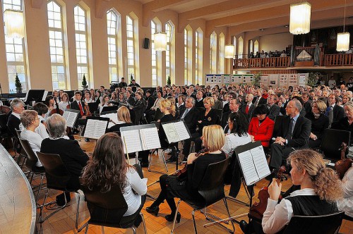 Festakt zum 25-jährigen Jubiläum der Mediothek 2009 (Foto: Raimund Vornbäumen)